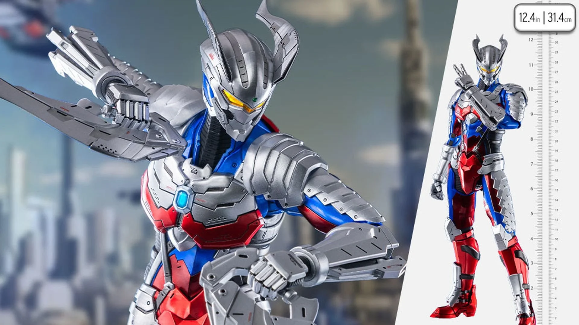 Sideshow Unboxes Awesome new collectible Ultraman Zero suit