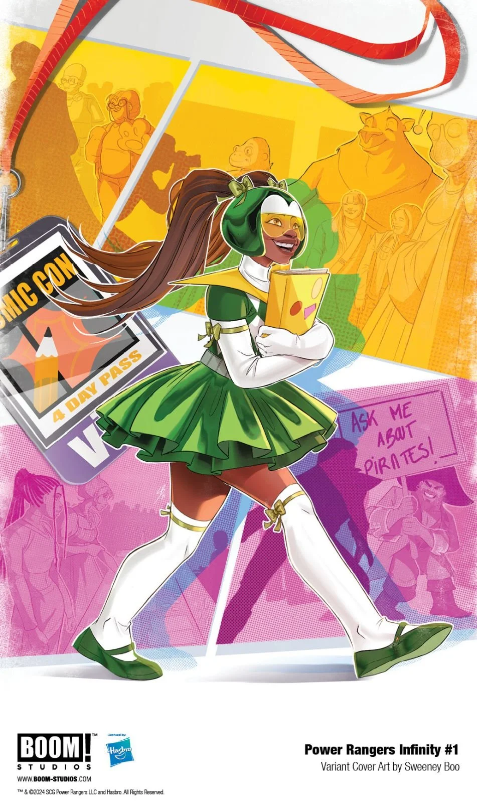 Meet New Rangers in Power Rangers Infinity #1 — GeekTyrant