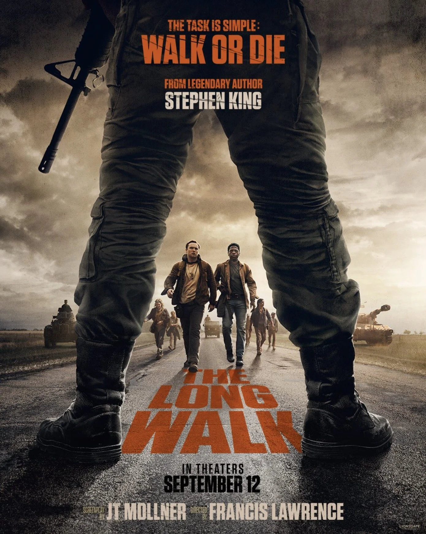 The Long Walk Proves a Simple Idea Can Still Be Devastating review artwork