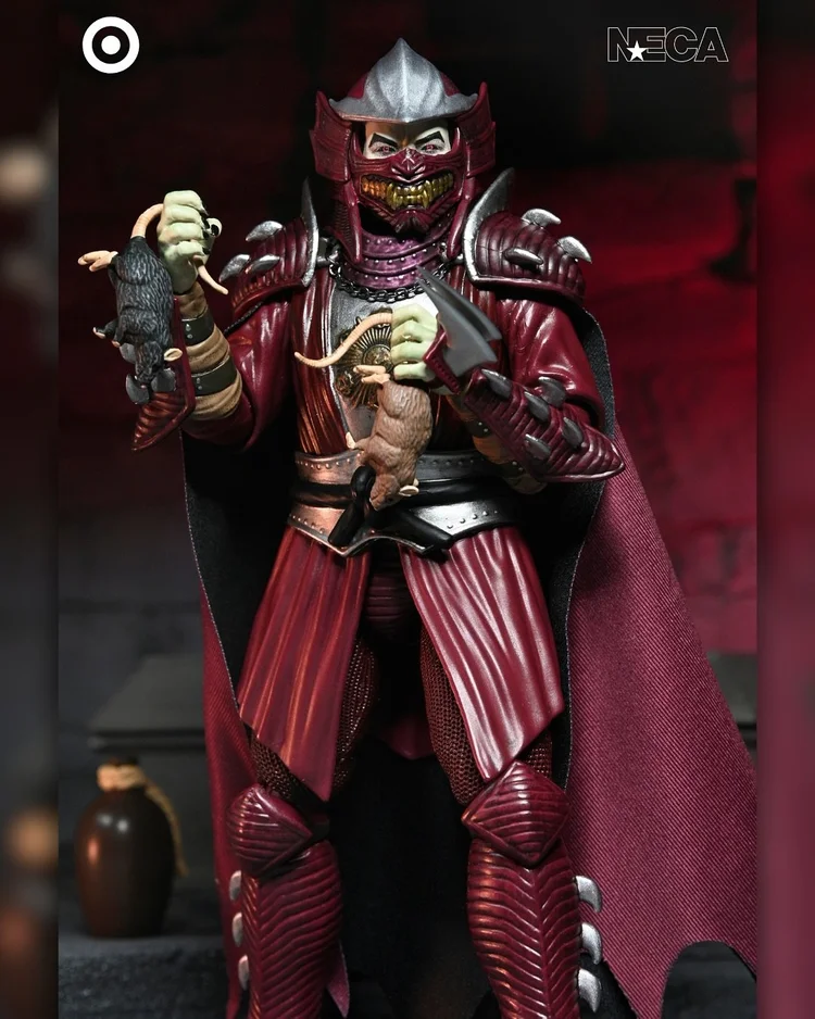 NECA Reveals Universal Monsters x TMNT  Shredder as Dracula Crimson Action  Figure  GeekTyrant