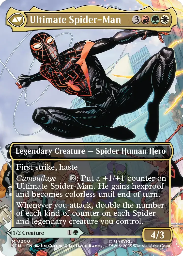 Card Magic Man Magic: The Gathering Unveils Spider-Man Cards — GeekTyrant