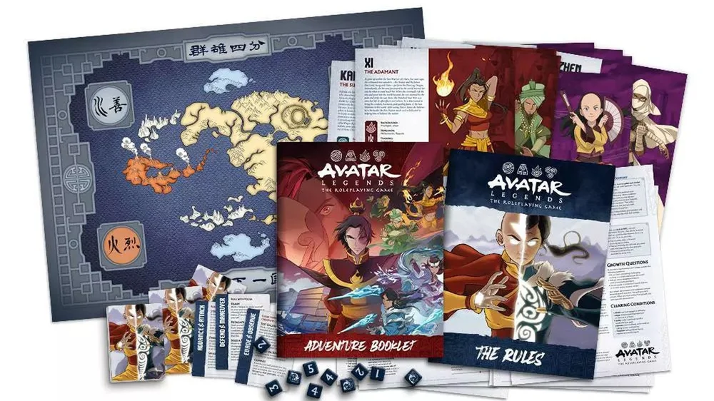 You Can Try Out the AVATAR LEGENDS TTRPG With the Starter Set Now At