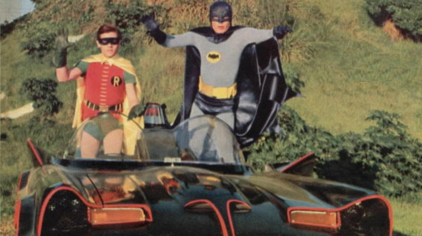 Adam West Says He Scared Robin Actor Burt Ward So Badly When Driving the  Batmobile That He Had White Knuckles — GeekTyrant