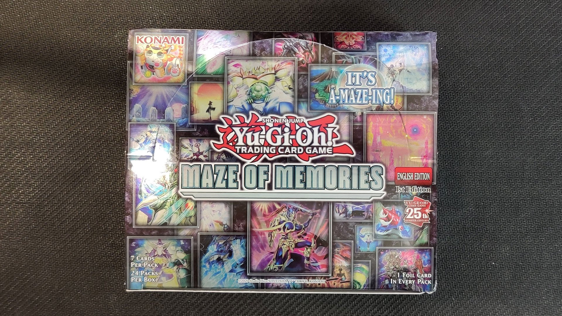 Yu-Gi-Oh Maze of Memories Booster Box