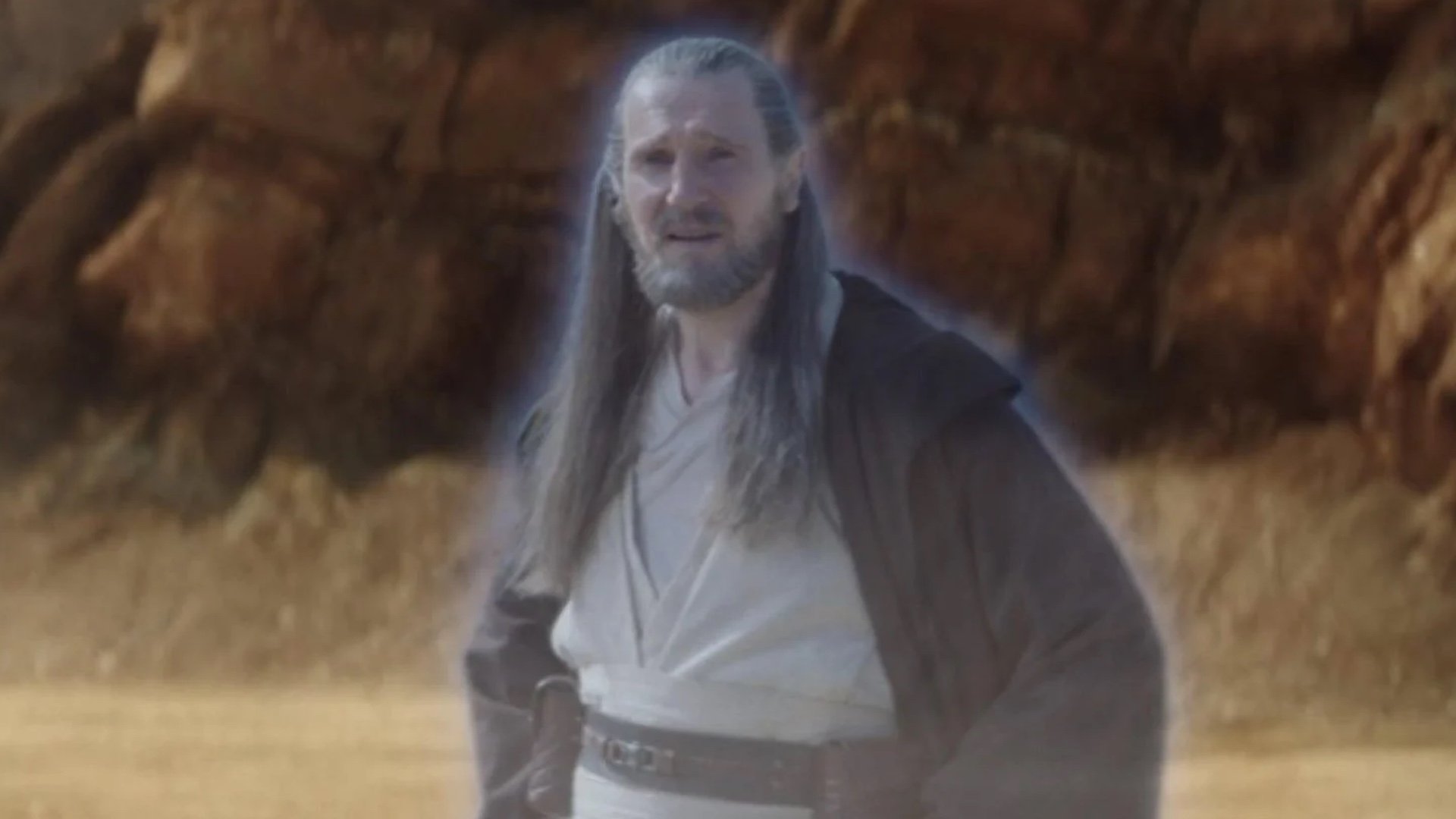 Liam Neeson Weighs In on Force Ghost Qui-Gon Jinn Script - Inside the Magic