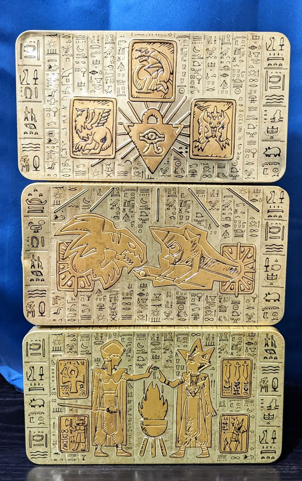 The 2022 TIN OF THE PHARAOH'S GODS for YUGIOH! Has Some Treasures