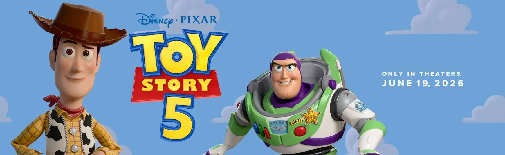 New TOY STORY 5 banner photo reveals Buzz and Woody’s new look in the sequel