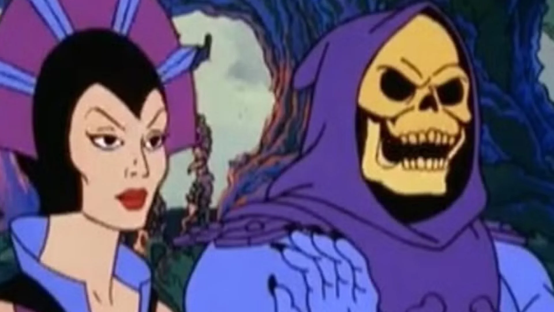 Alison Brie makes fun of the “interesting” report by Evil-Lyn and Skeletor in Masters of the Universe