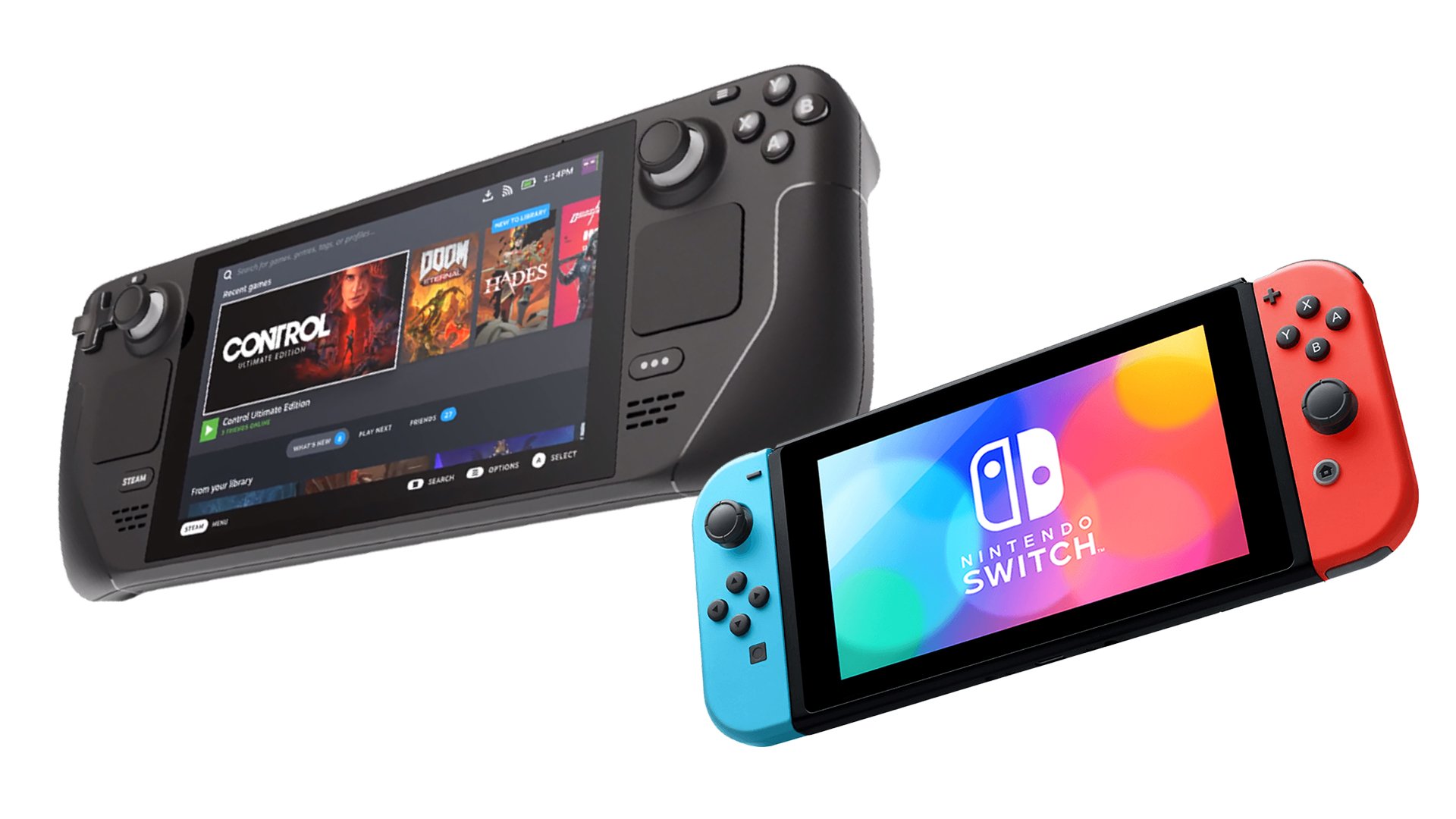 Comparação entre o Steam Deck e o Nintendo Switch: será que a