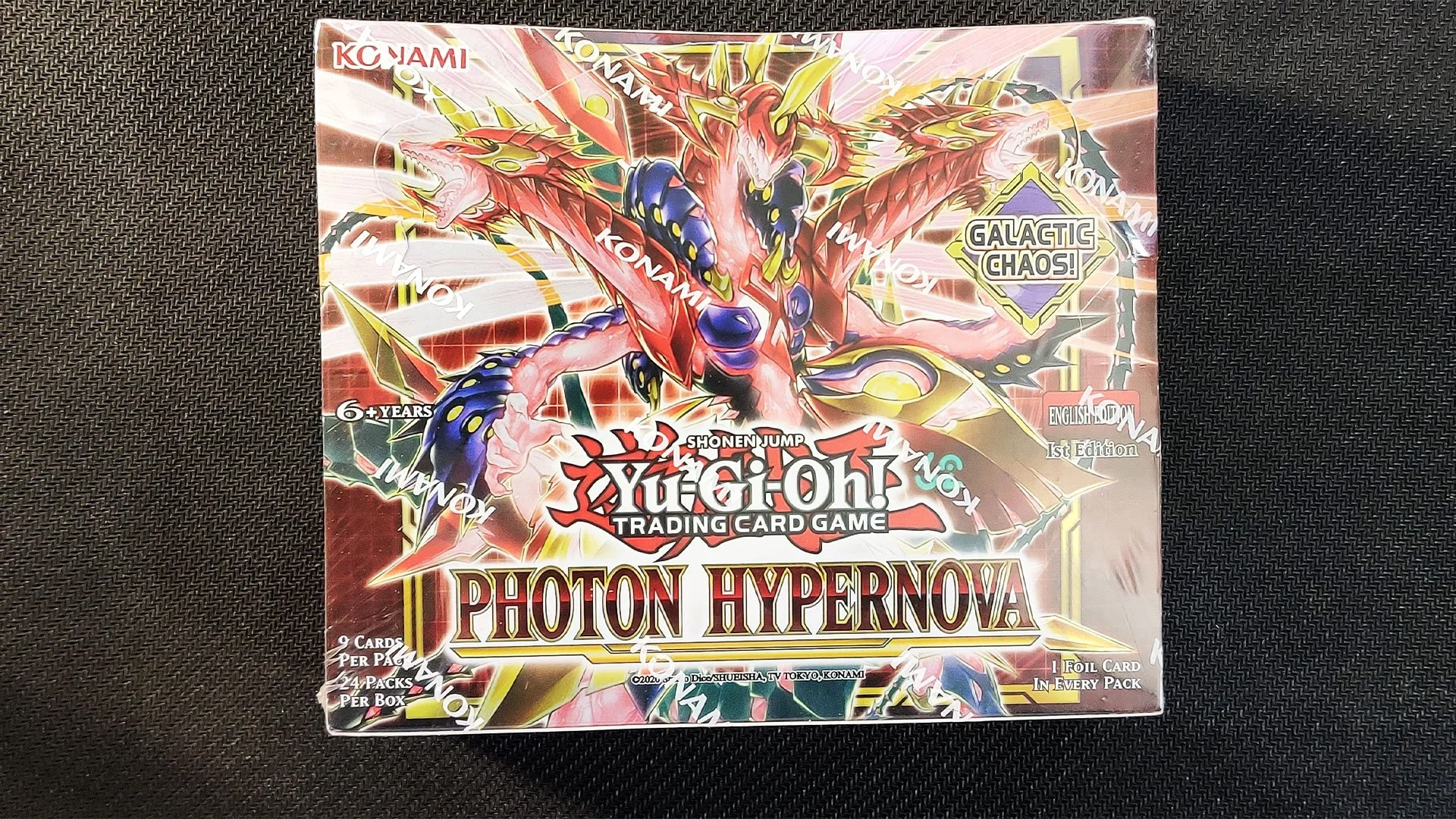 thumbnail image 2 of Yu-Gi-Oh! TCG – Photon Hypernova – Single Booster Pack – 1st Edition, Factory Sealed, Konami 2 of 4