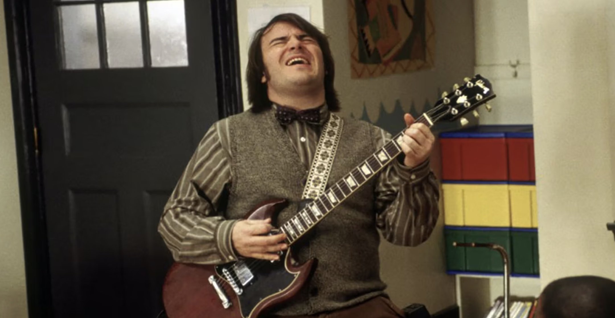 Jack Black sings 'School of Rock' song to terminally ill teen in  heartwarming video
