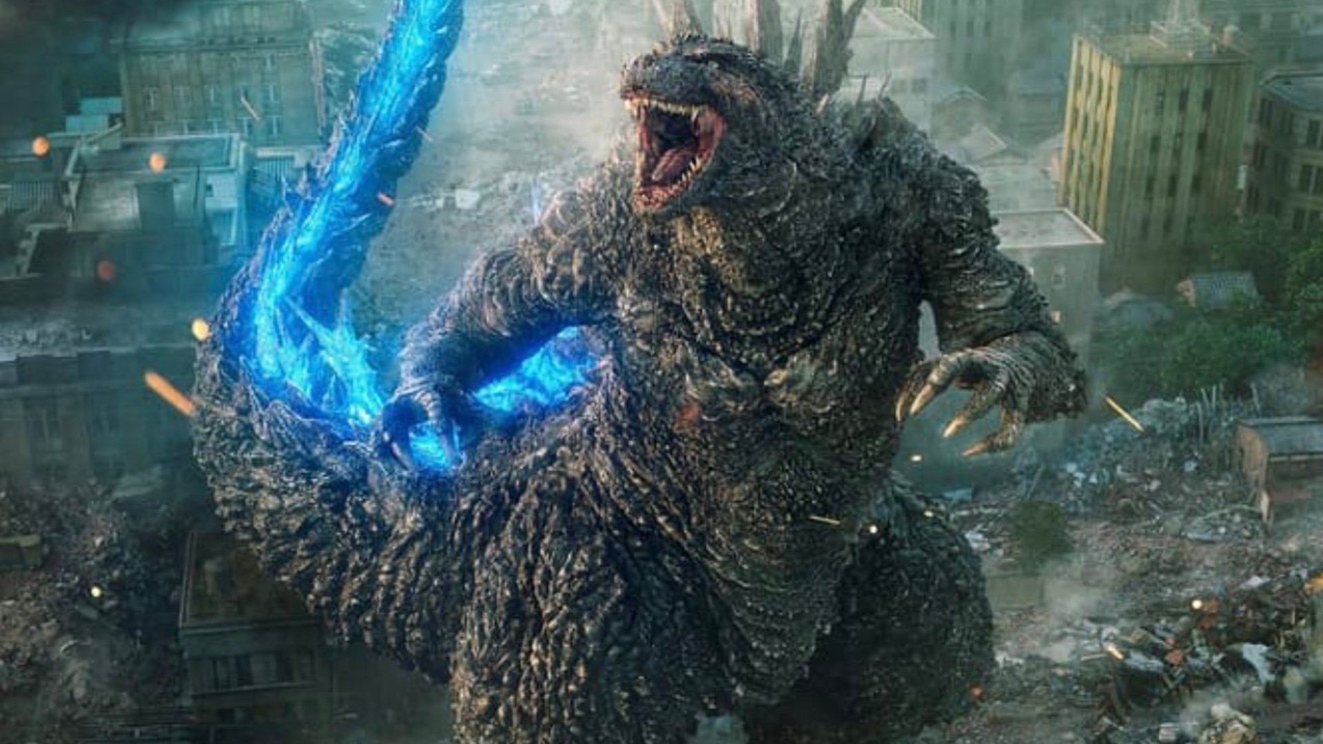 New Poster For GODZILLA MINUS ONE Sees Godzilla Preparing To Unleash An ...