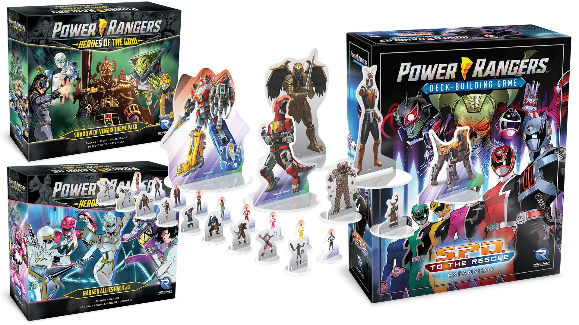 Here are the Renegade Con Updates for the POWER RANGERS Tabletop Games ...