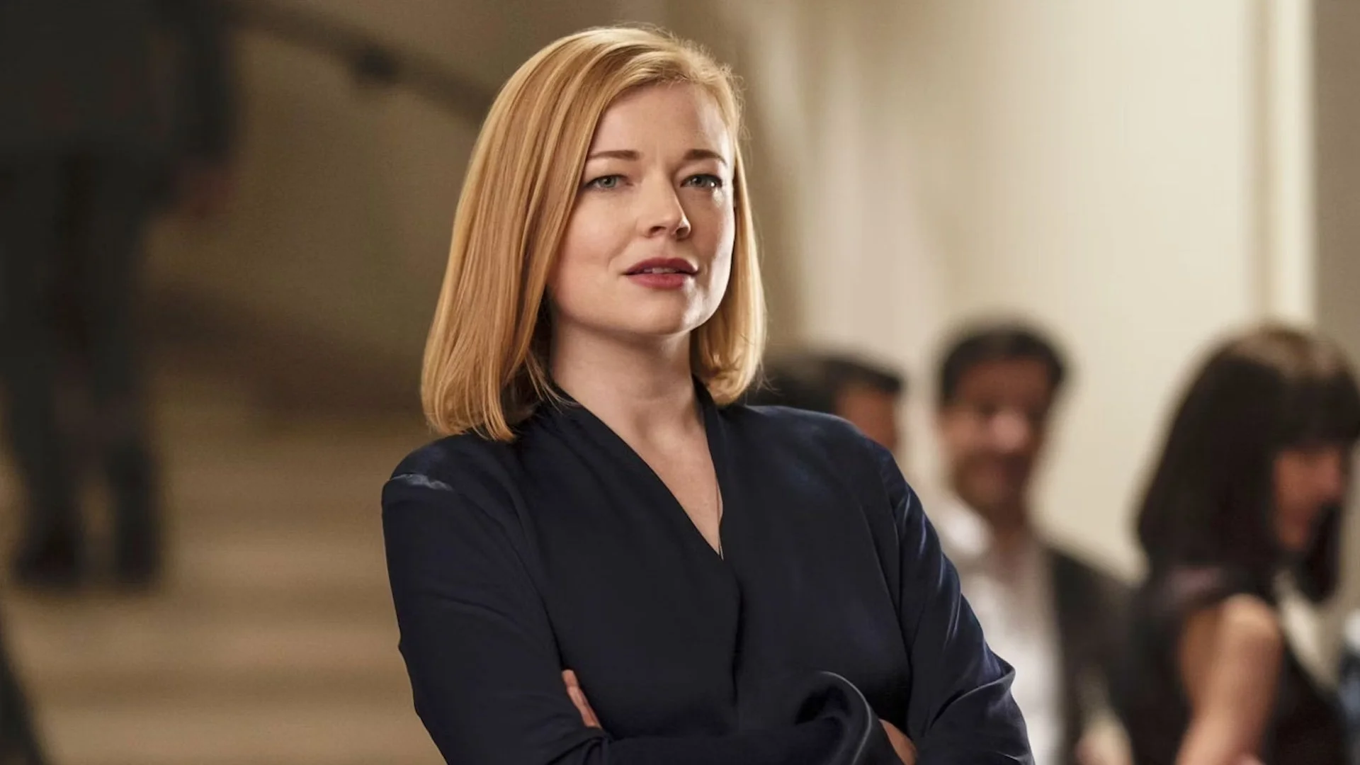 SUCCESSION star Sarah Snook says Brian Cox allegedly had “loud” outbursts on set