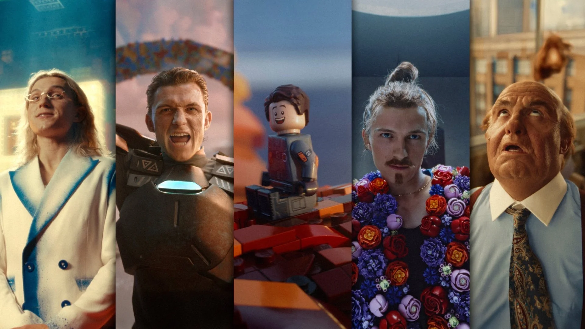 Spider-Man’s star Tom Holland turns into new wild characters into Lego’s Never Stop playing short