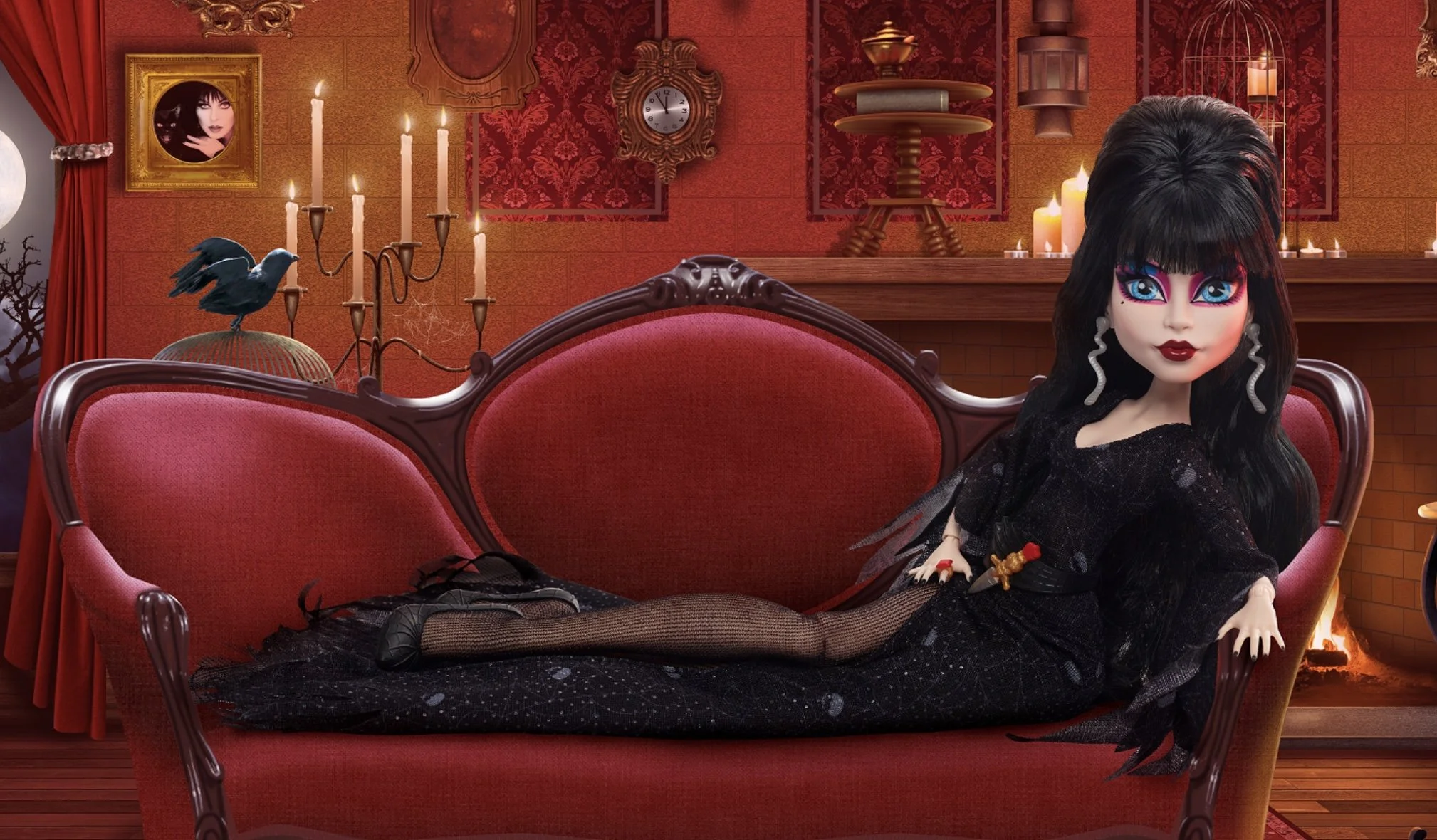 ELVIRA gets her own limited edition MONSTER HIGH doll