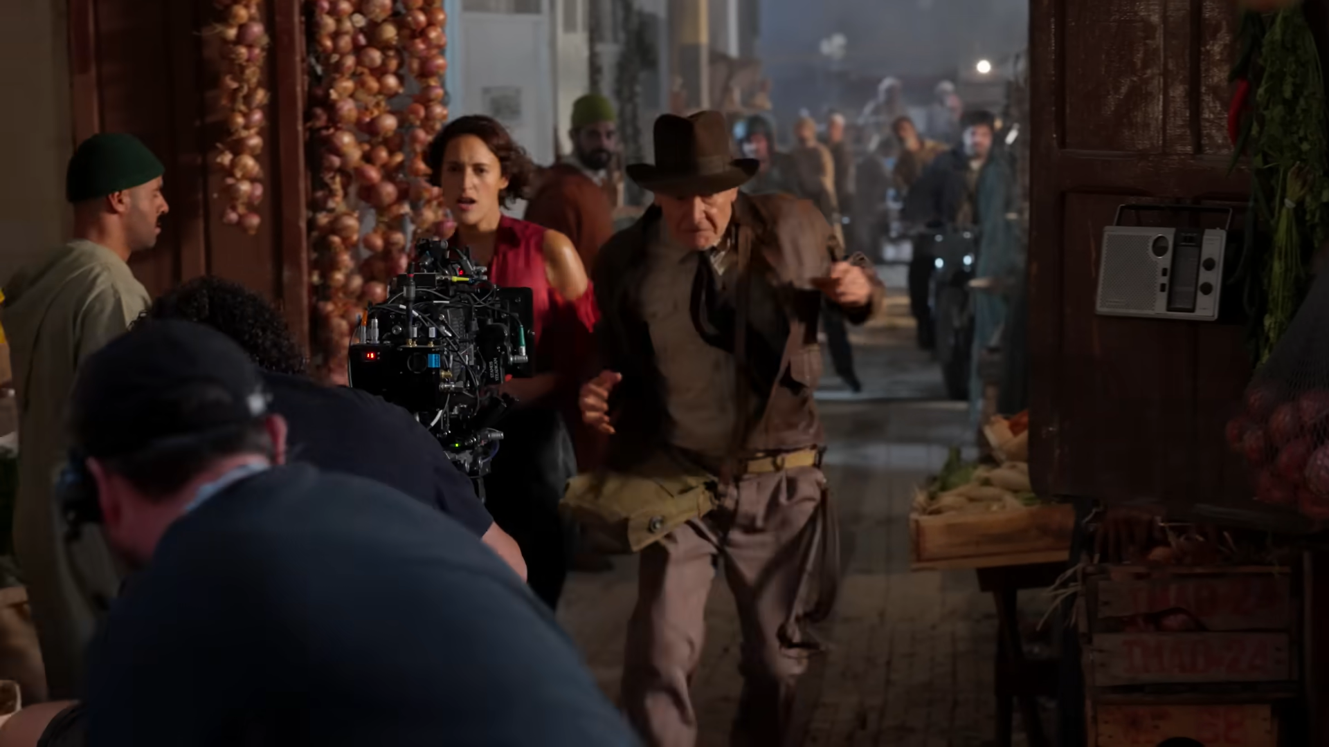 Action-packed behind-the-scenes featurette highlights Harrison Ford’s stunts in INDIANA JONES AND THE DIAL OF FATE Action-packed behind-the-scenes featurette highlights Harrison Ford’s stunts in INDIANA JONES AND THE DIAL OF FATE