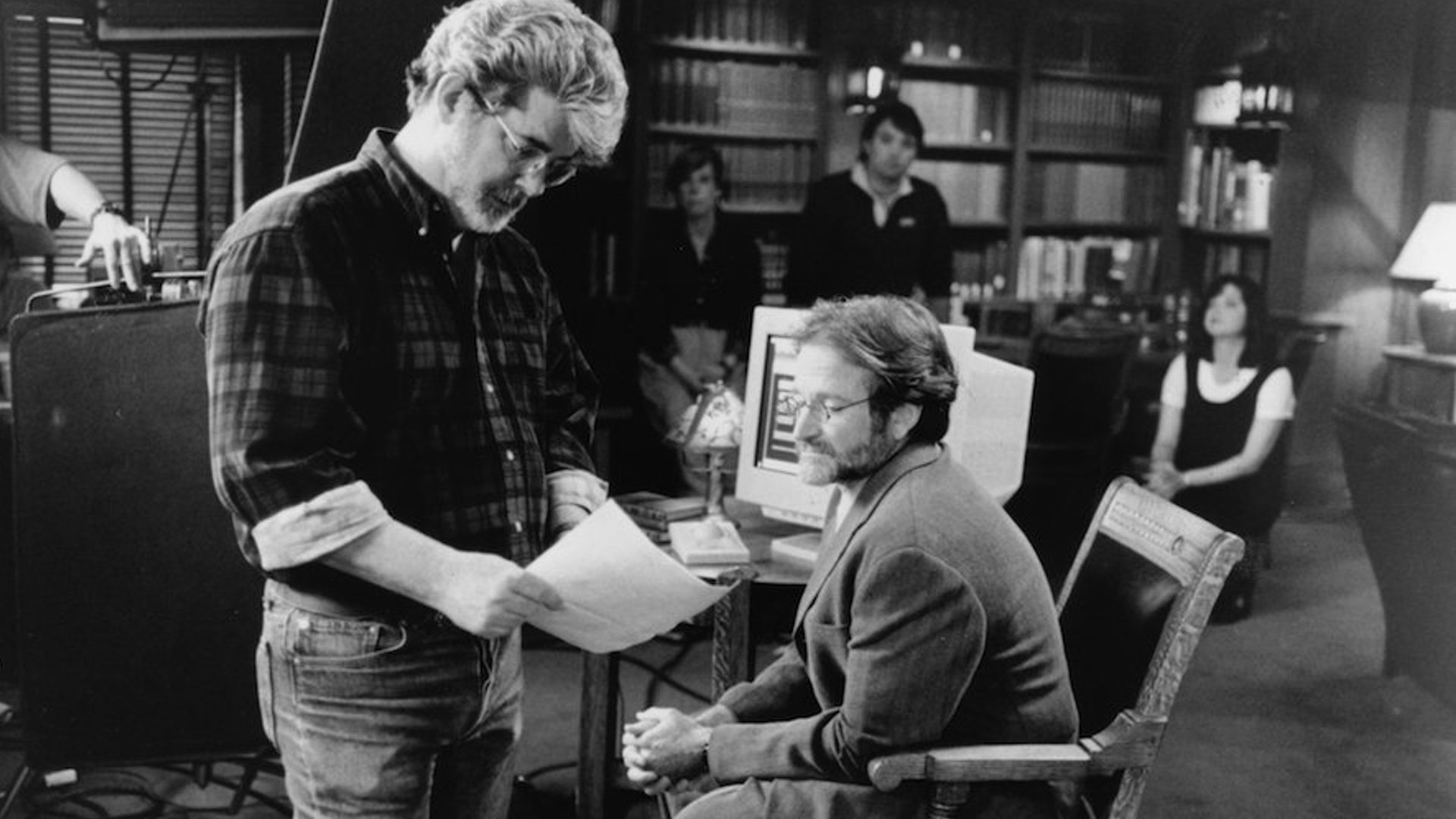 Hear Robin Williams making George Lucas laugh in Conversation About STAR WARS and Jar Jar Binks Backlash Hear Robin Williams making George Lucas laugh in Conversation About STAR WARS and Jar Jar Binks Backlash