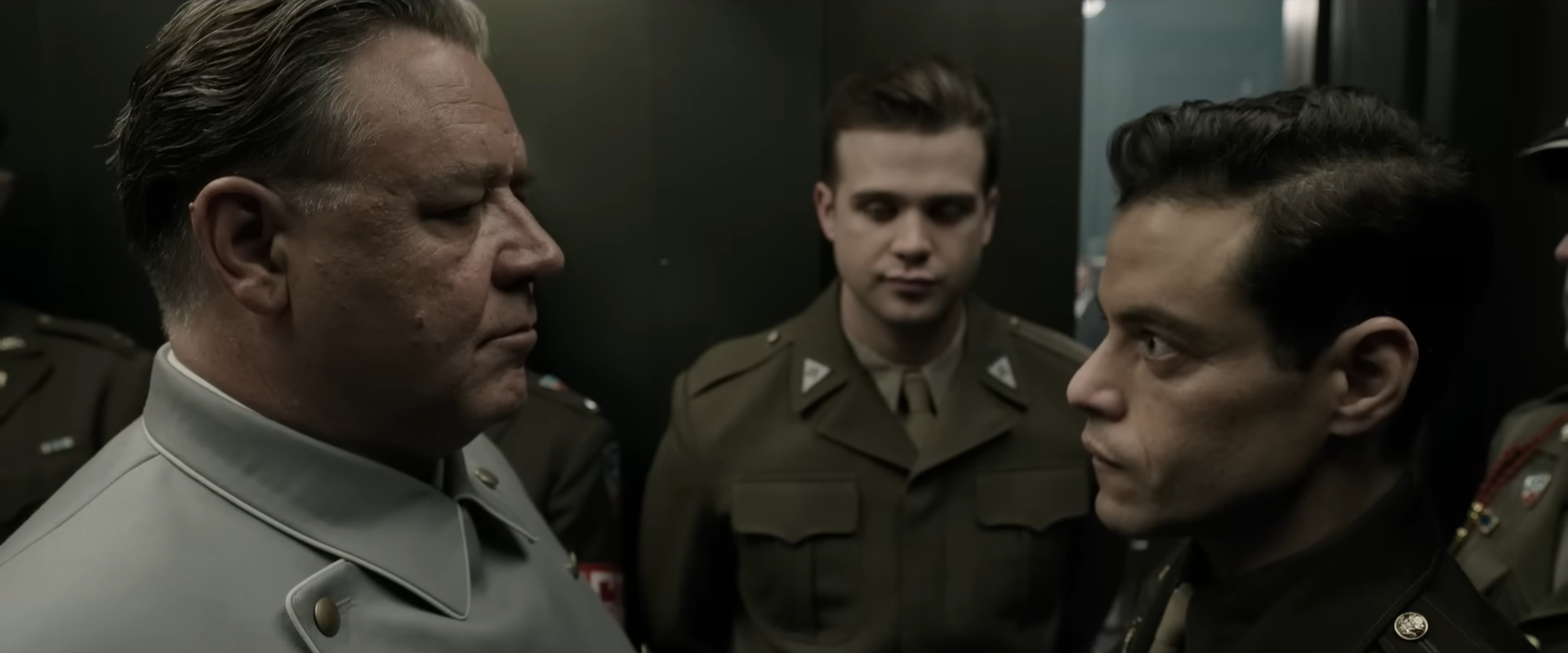 Russell Crowe and Rami Malek face off in intense trailer for World War II film NUREMBERG