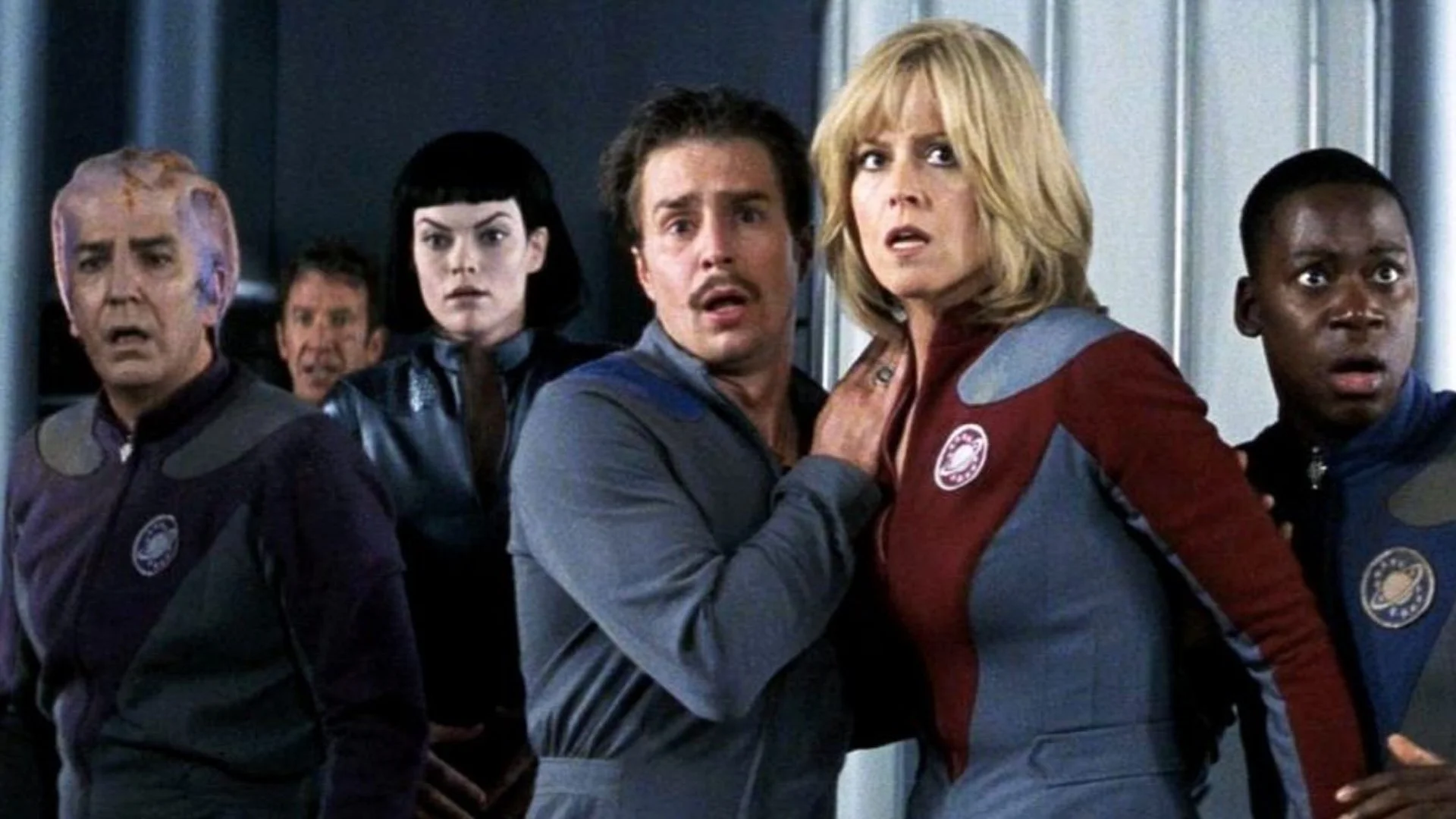 Sam Rockwell says Simon Pegg is helping with GALAXY QUEST sequel project