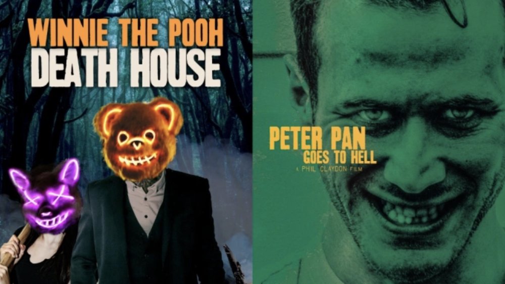 WINNIE THE POOH: HOUSE OF DEATH and PETER PAN: GOES TO HELL Horror film in the works