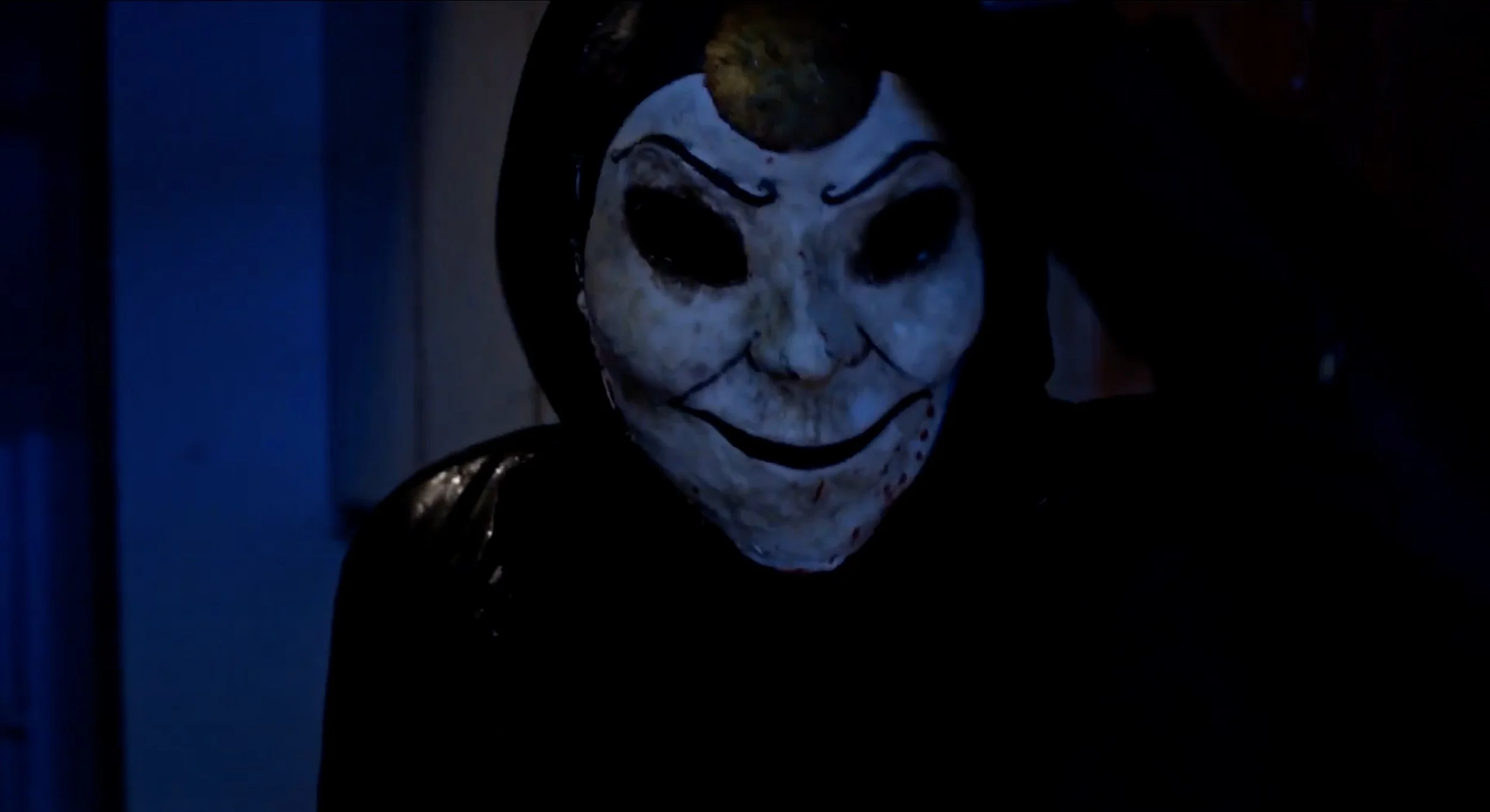 Trailer for BAD GIRL BOOGEY, a slasher horror film about a mask cursed with black magic
