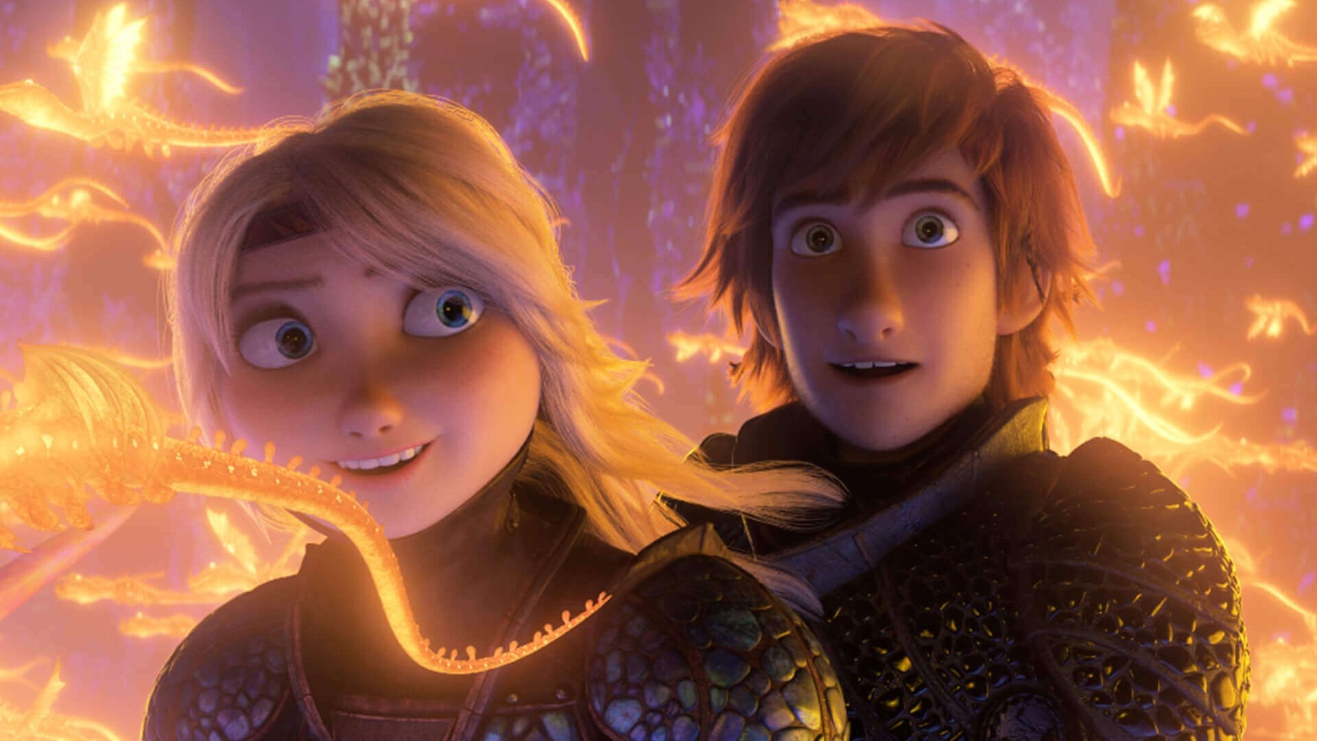 The live-action film HOW TO TRAIN YOUR DRAGON stars Hiccup and Astrid