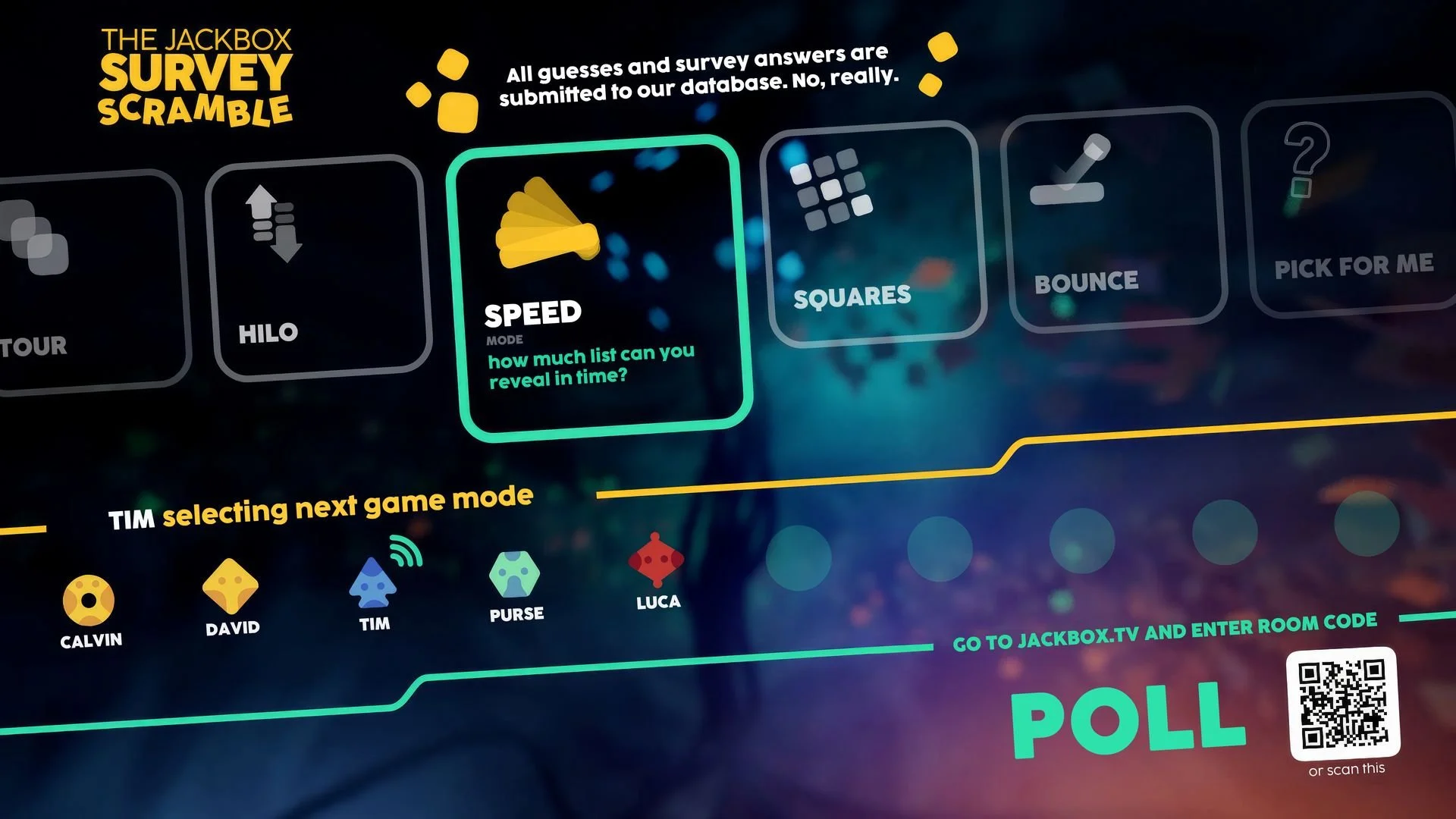 Review: THE JACKBOX SURVEY SCRAMBLE Contains 4 fun survey games