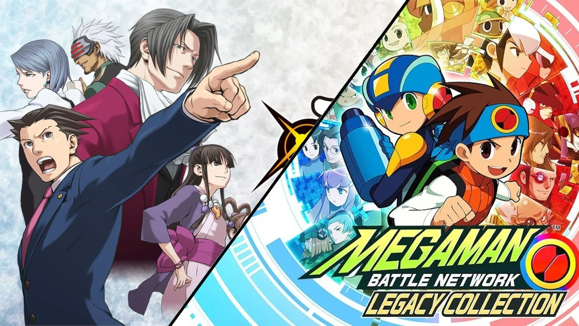 Get over 30 Mega Man and Ace Attney Games cheap
