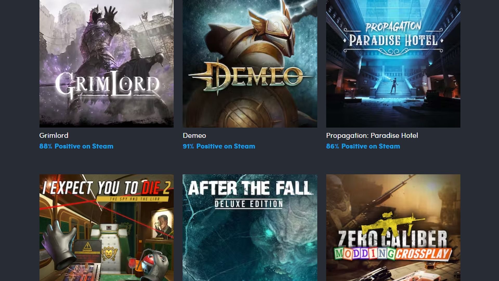 New VR Humble Bundle with 8 games : r/virtualreality