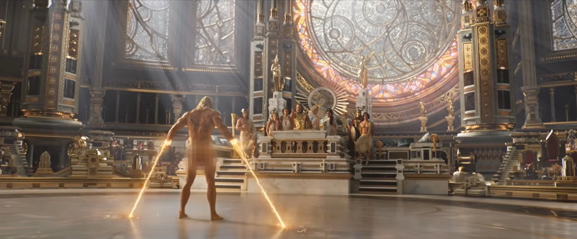 Taika Waititi says it would be a “crime against humanity” not to include the naked Thor scene in THOR: LOVE AND THUNDER