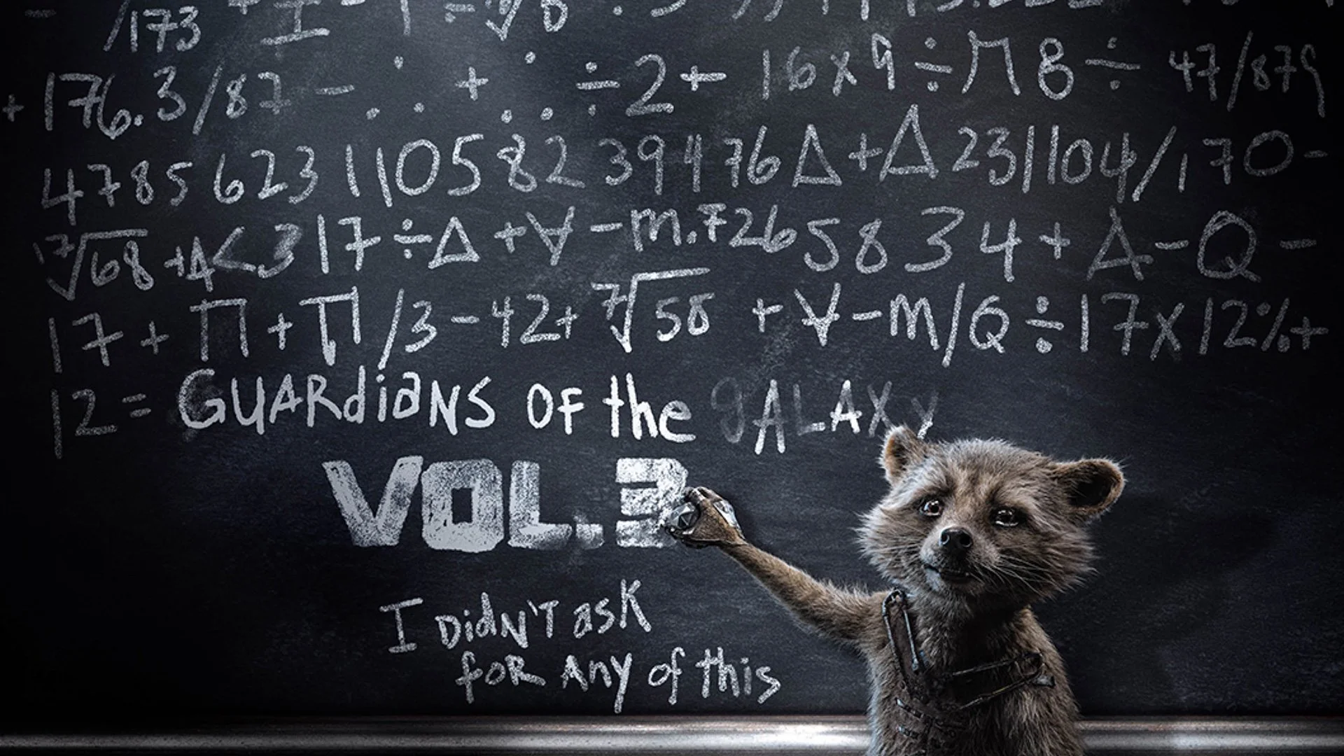 James Gunn Fun Origin behind a new poster GUARDIANS OF THE GALAXY VOL.  3