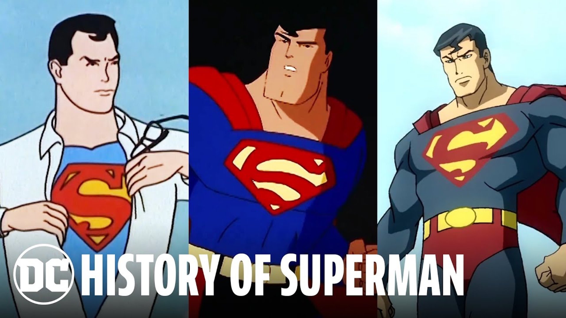 The Evolution of Superman Explored in DC Animated History — GeekTyrant