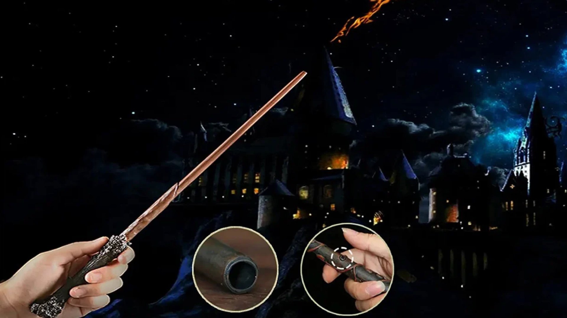These cool HARRY POTTER wands really shoot fireballs! These cool HARRY POTTER wands really shoot fireballs!