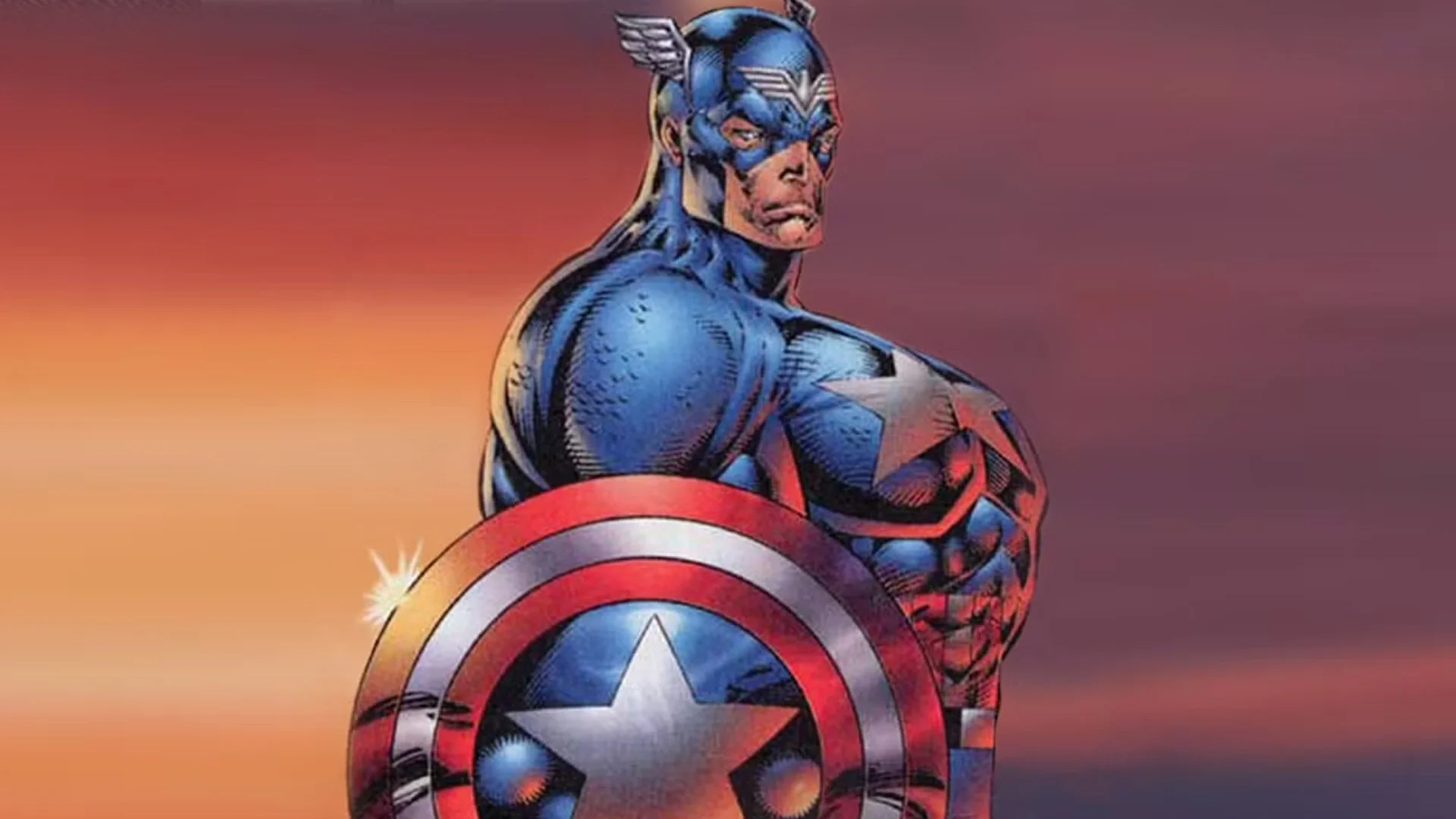 Rob Leafield Rob Liefeld Shares A Life-Like Version Of His Infamous Captain America ...