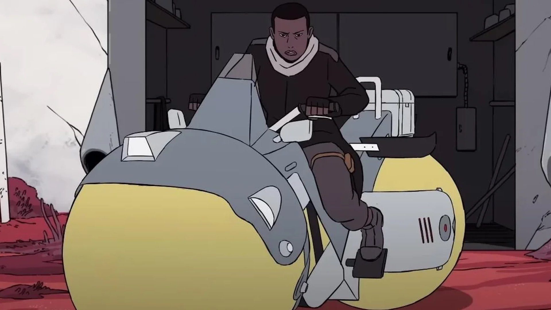 Trailer for the crazy sci-fi animated series SCAVENGERS REIGN coming to Max