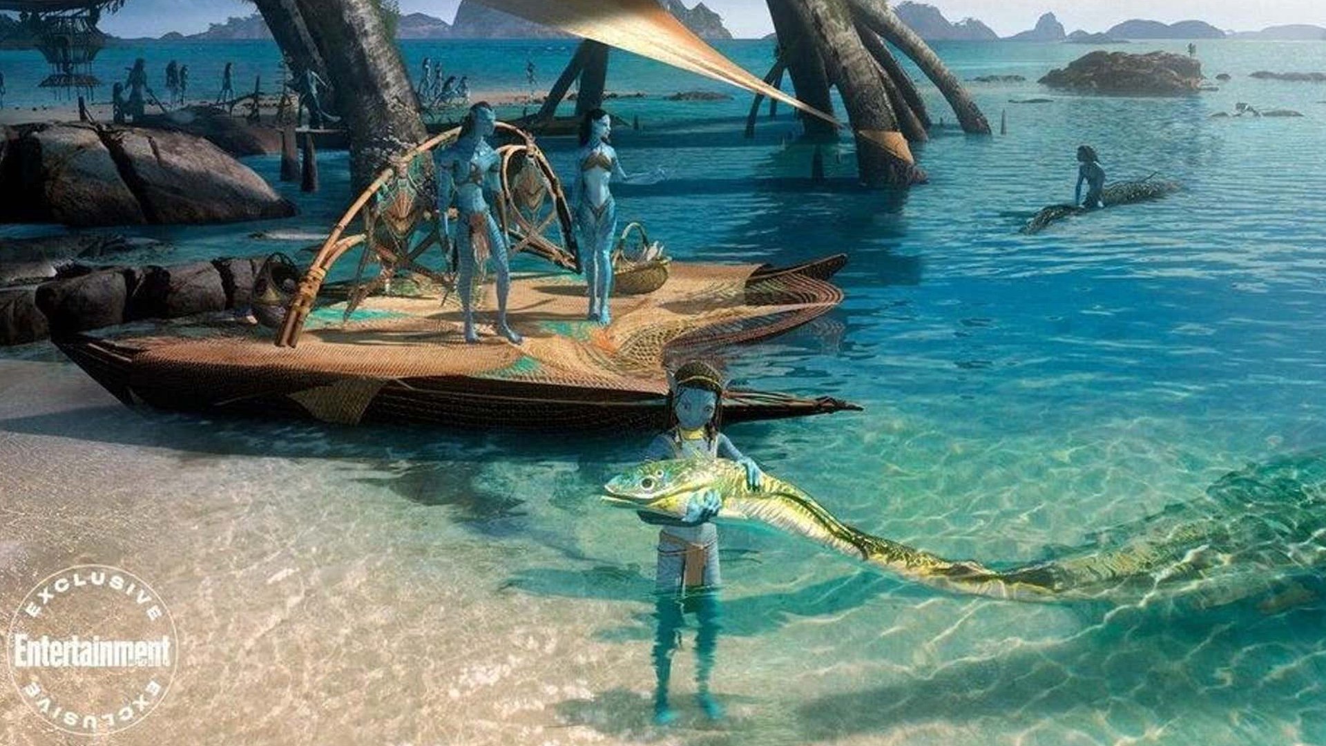 New AVATAR 2 Concept Art and BTS Photos and Actors Had to Learn to Hold ...