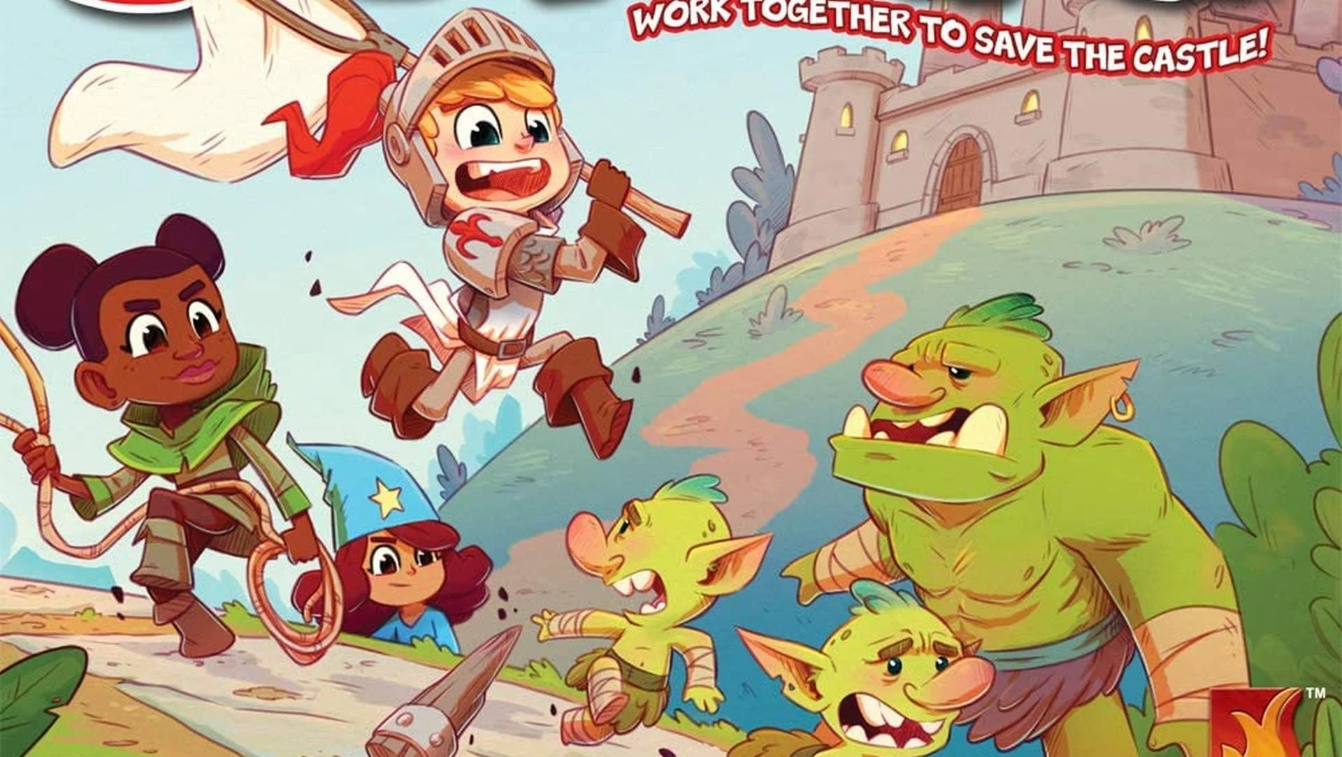 MY FIRST CASTLE PANIC Looks like a fun co-op game for kids