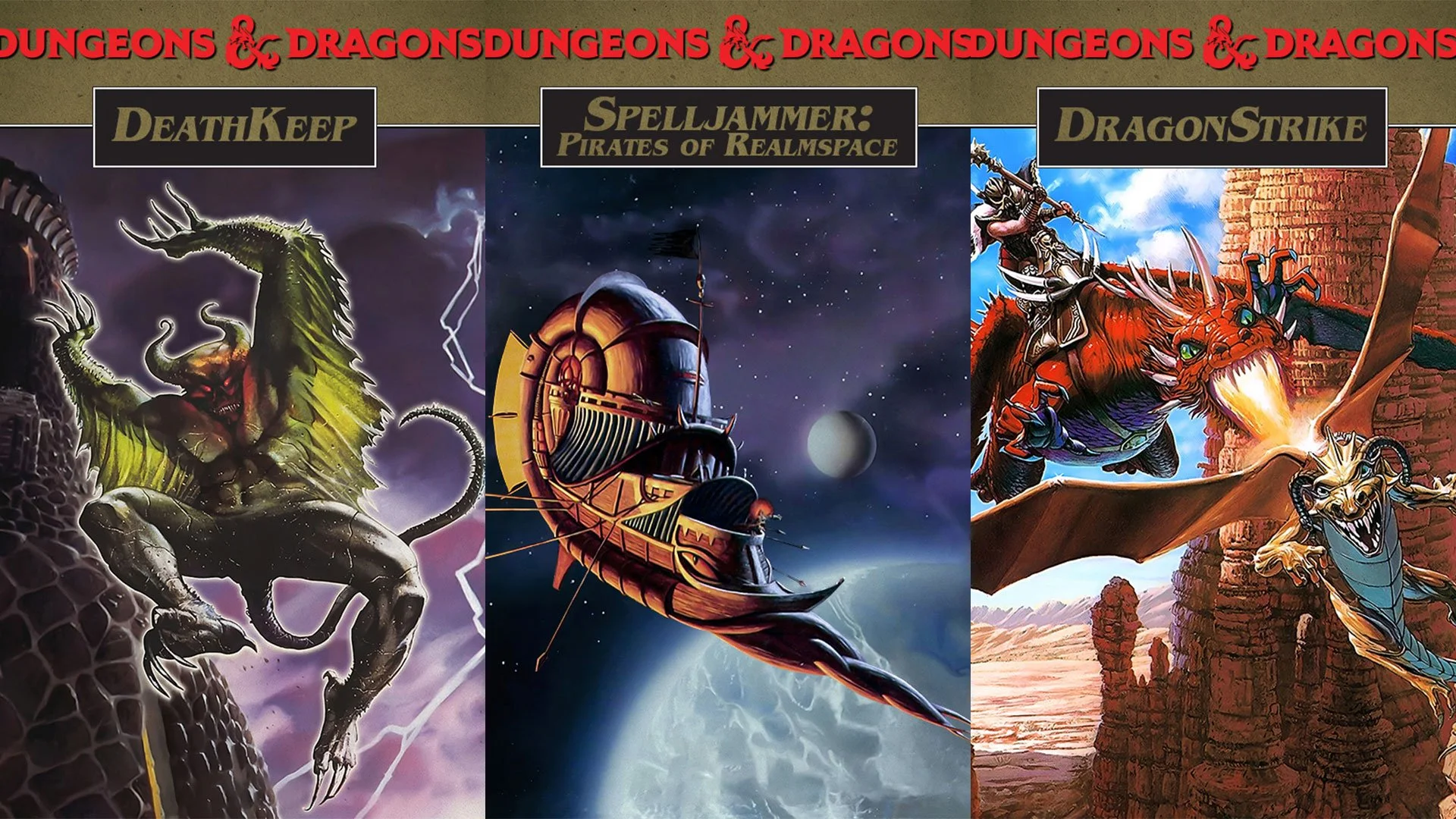 Eight ancient DUNGEONS & DRAGONS video games arrive on GOG and Steam this month