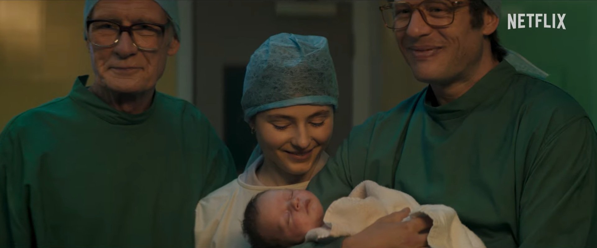 Thomasin McKenzie, Bill Nighy and James Norton star in teaser for Netflix film JOY about the creation of in vitro fertilization