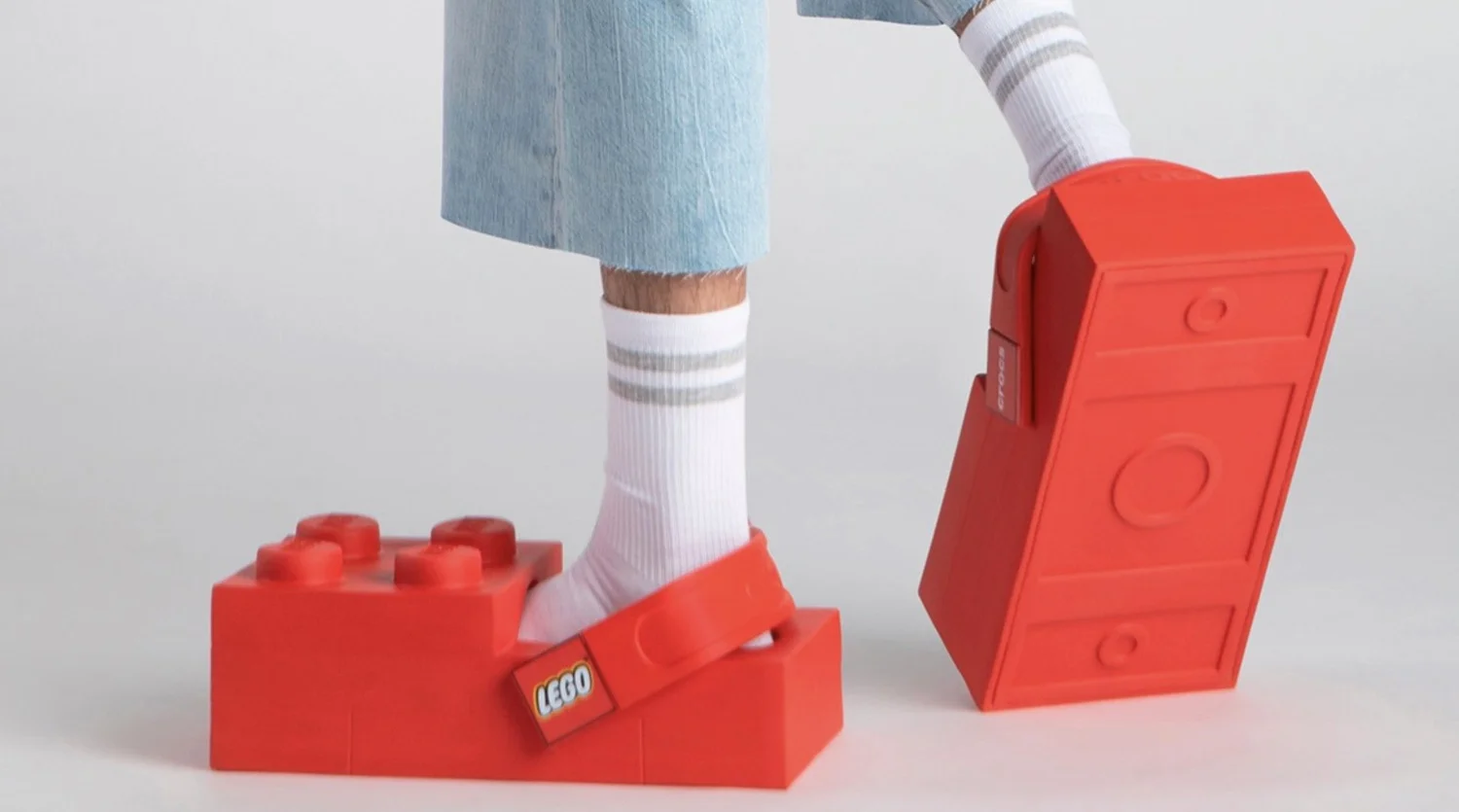 Lego Foot Rocker LEGO and Crocs Just Dropped Wearable Brick Clogs — GeekTyrant