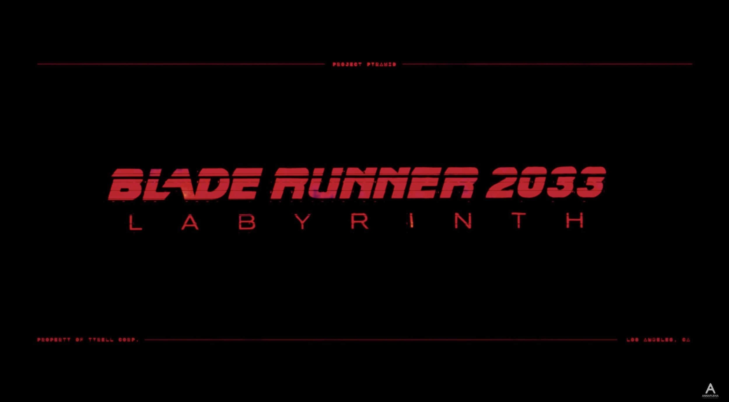 Reveal the trailer for the new BLADE RUNNER video game BLADE RUNNER 2033: LABYRINTH Reveal the trailer for the new BLADE RUNNER video game BLADE RUNNER 2033: LABYRINTH