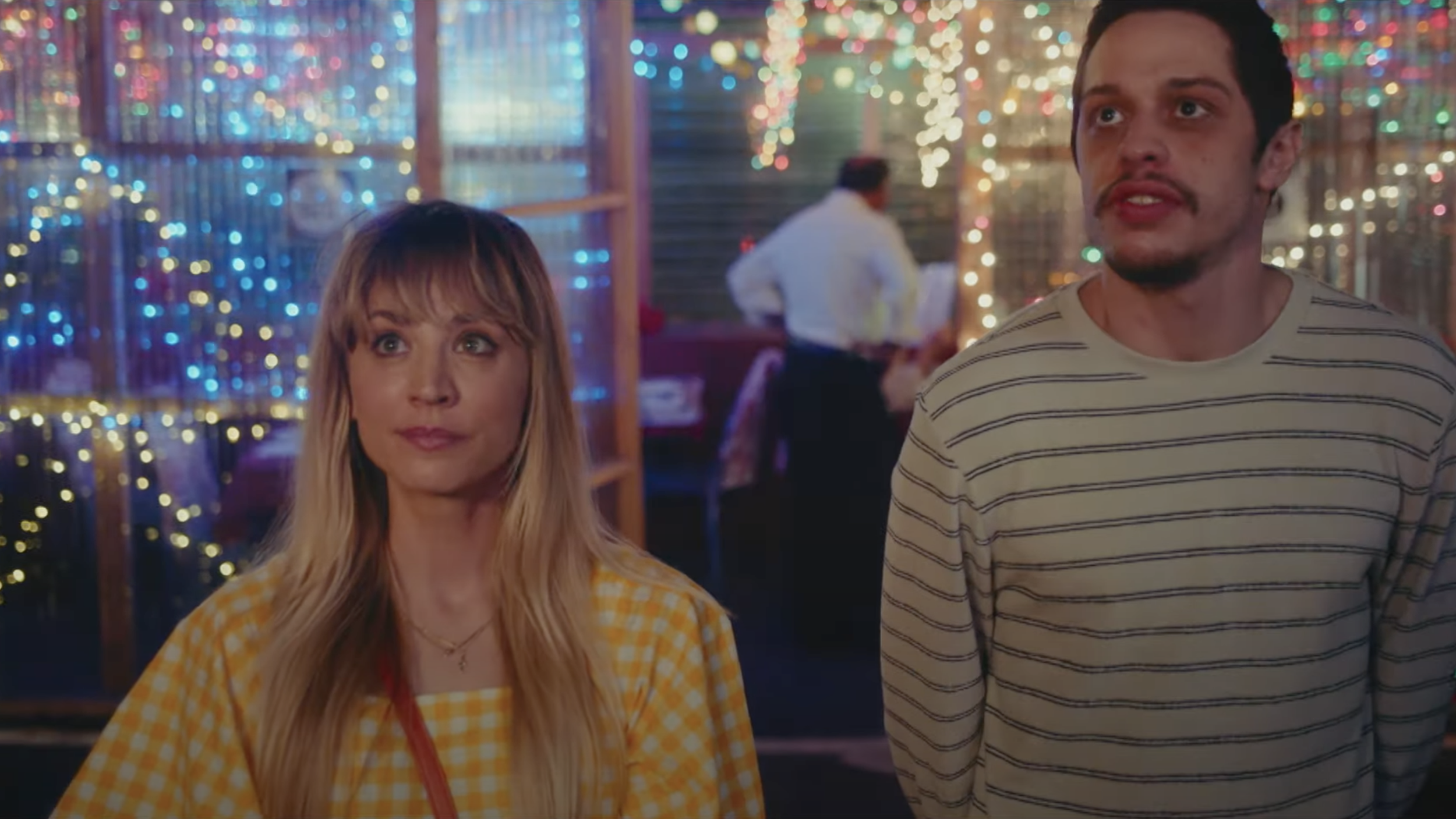 Trailer for the romantic comedy about time travel by Kaley Cuoco and Pete Davidson MEET CUTE Trailer for the romantic comedy about time travel by Kaley Cuoco and Pete Davidson MEET CUTE
