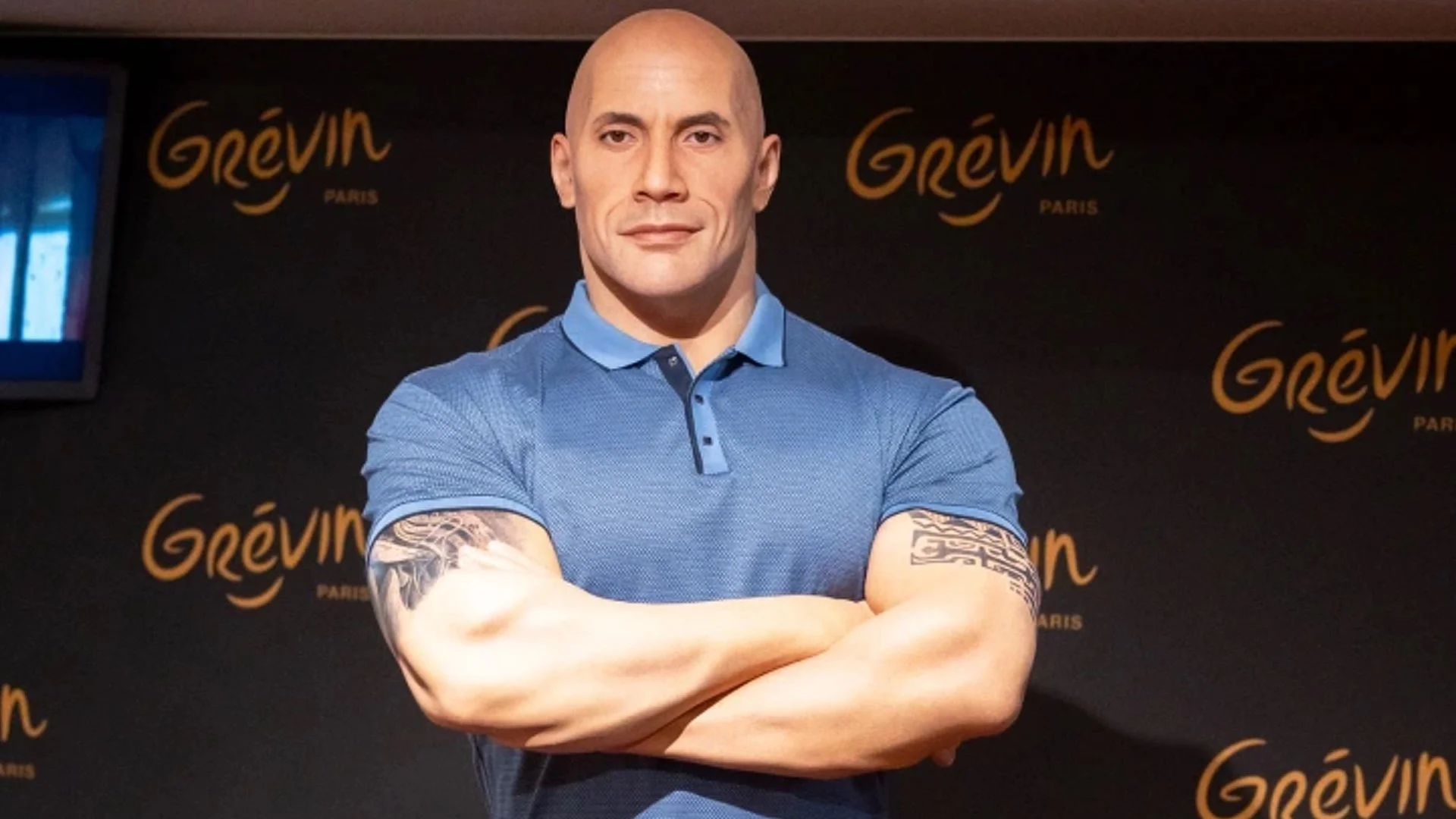 Dwayne Johnson Responds Amusingly To His Wax Statue in France That
