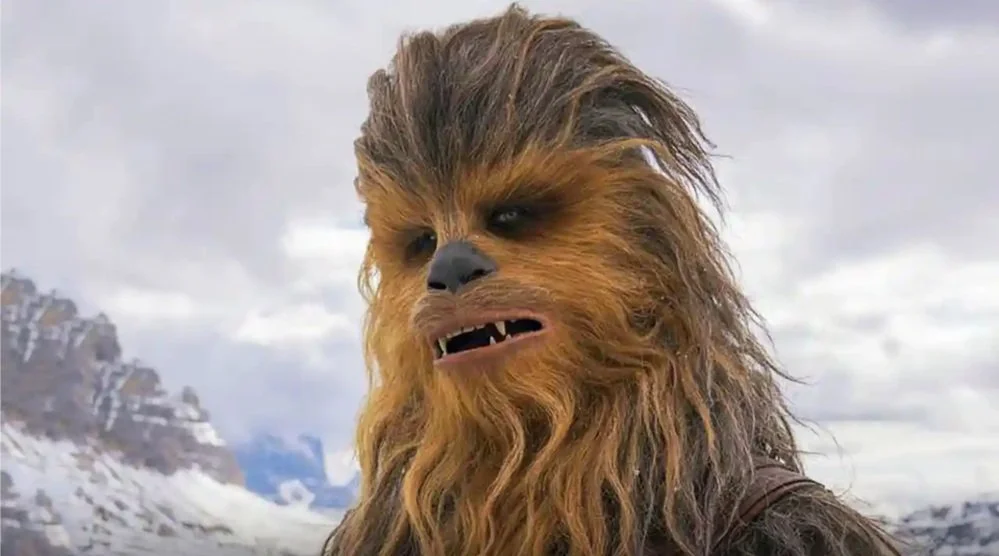 Chewbacca was almost forced to wear a pair of shorts in the original STAR WARS due to concerns from executives Chewbacca was almost forced to wear a pair of shorts in the original STAR WARS due to concerns from executives