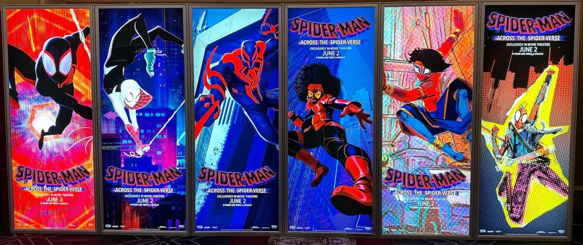 Character Posters Released for 'Spider-Man: Across the Spider