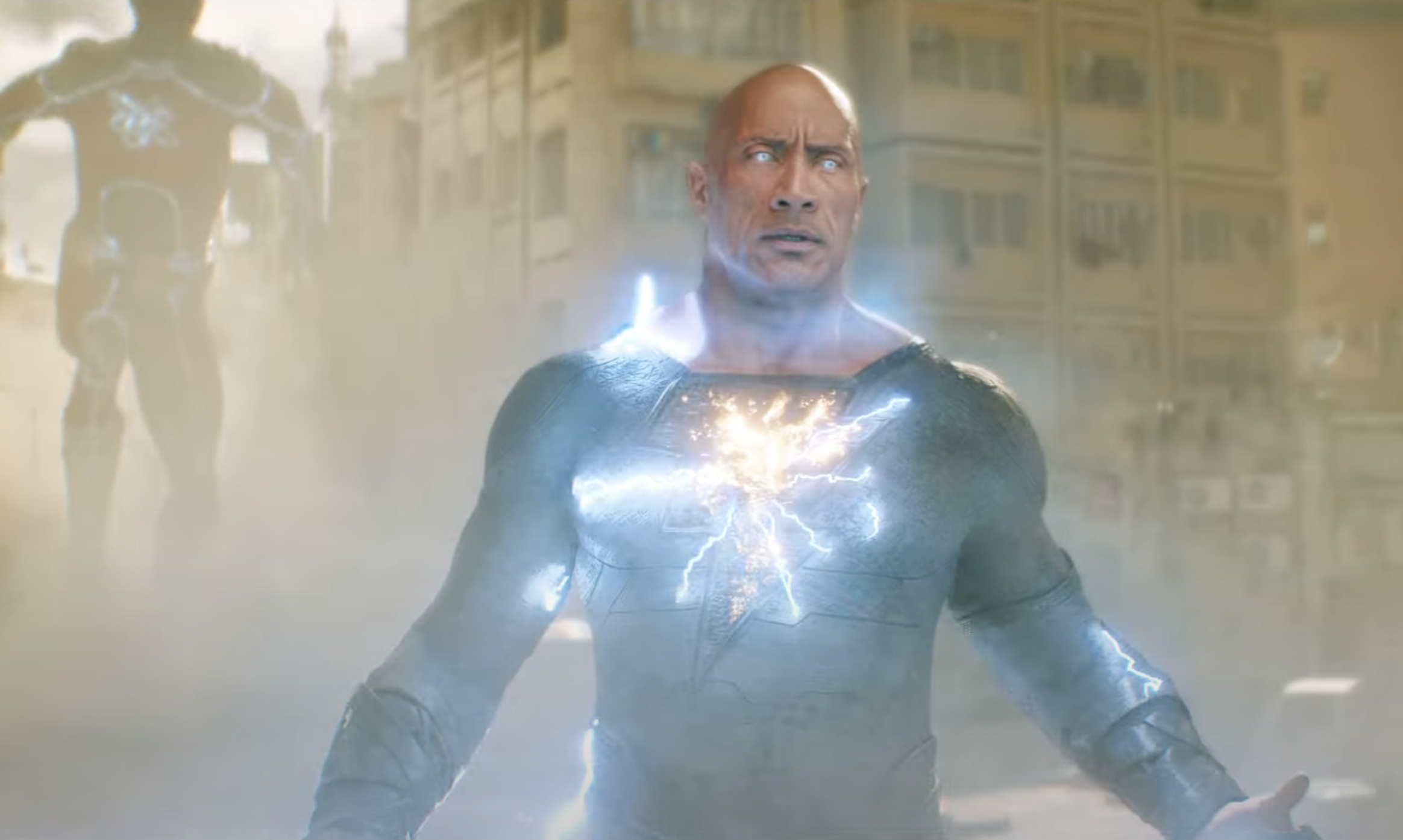 Black Adam takes no shit from anyone in the new BLACK ADAM TV commercial and poster Black Adam takes no shit from anyone in the new BLACK ADAM TV commercial and poster