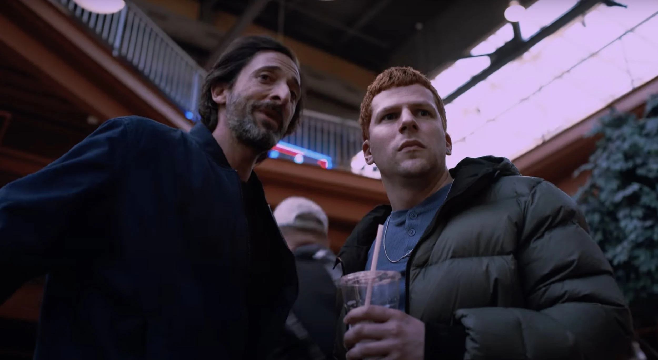 Trailer For Jesse Eisenberg and Adrien Brody's Man Cult Movie MANODROME ...