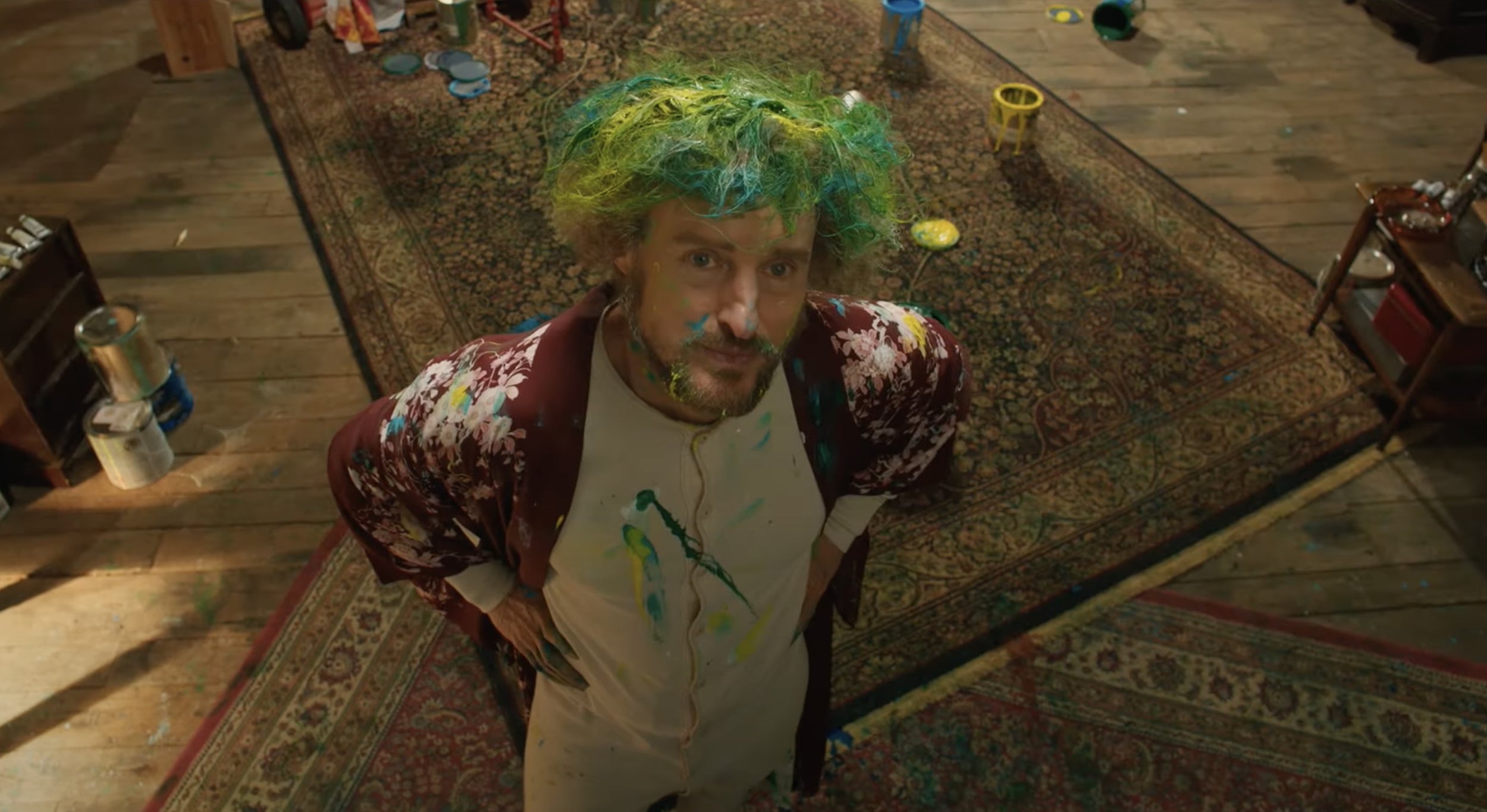 Fantastically Fun Full Trailer for Owen Wilson's Bob RossInspired Film