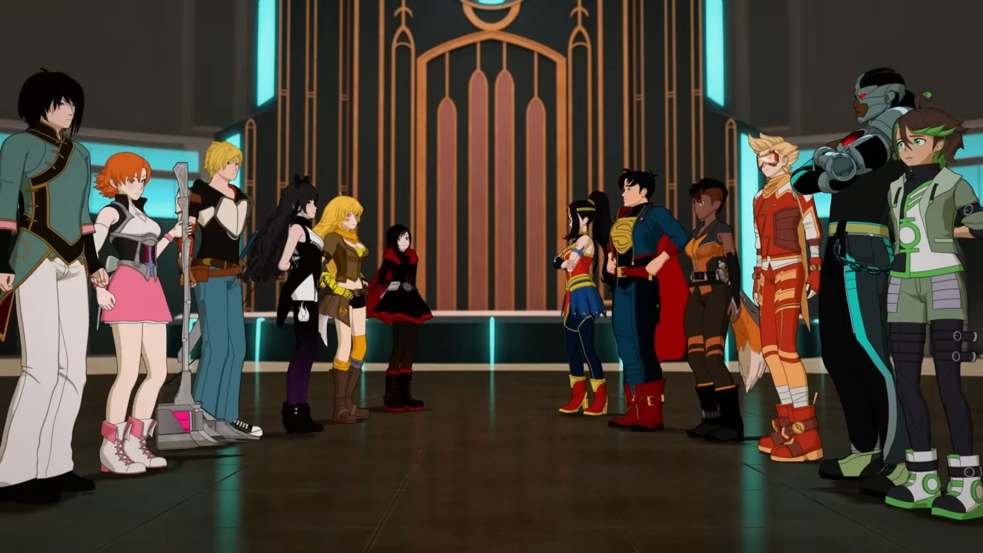 Justice League x RWBY Super Heroes AND Huntsmen Part One (2023)